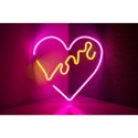 NEON NA ŚCIANĘ LED na USB - Love 2 model