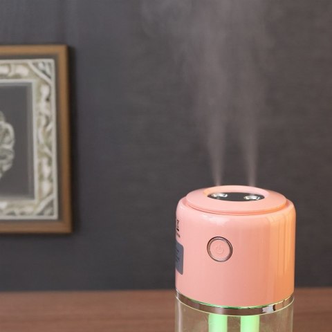 Nawilżacz / dyfuzor do aromaterapii H10 różowy