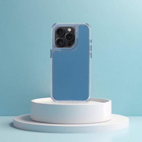 Etui na iPhone 17 Matrix niebieskie