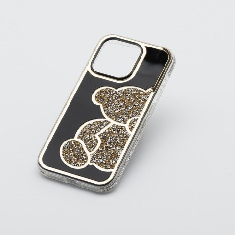Etui na iPhone 16 PRO Teddy Bear złote