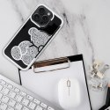 Etui na iPhone 16 PRO Teddy Bear srebrne