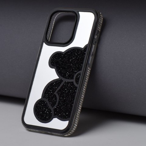 Etui na iPhone 16 Teddy Bear czarne