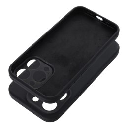 Etui na iPhone 15 PRO Silicone 2mm (camera protection) czarne