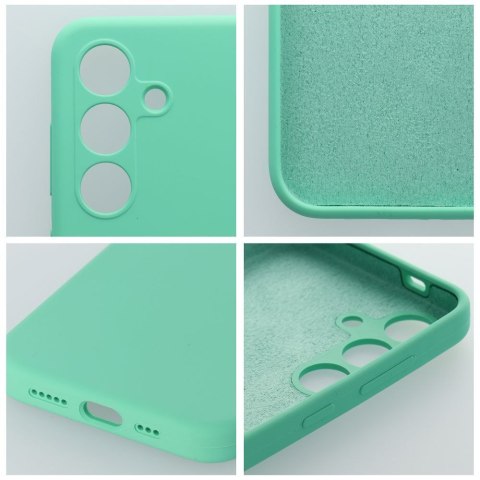 Etui na Xiaomi Redmi Note 14 PRO PLUS 5G Silicone 2mm (camera protection) miętowe
