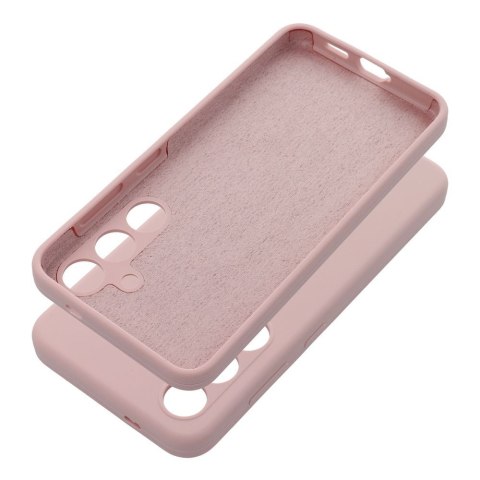 Etui na Xiaomi Redmi Note 14 PRO PLUS 5G Silicone 2mm (camera protection) pudrowy róż
