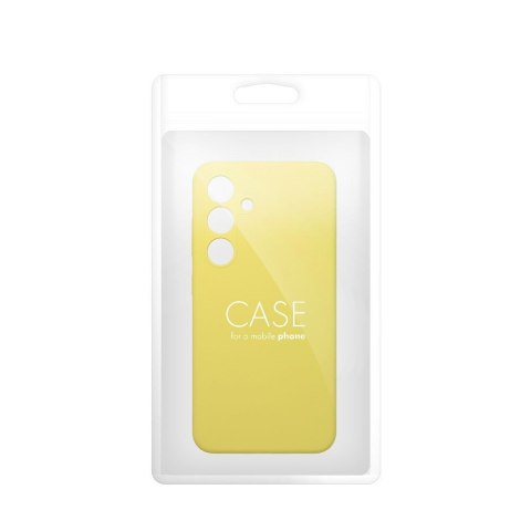 Etui na Xiaomi Redmi Note 14 PRO PLUS 5G Silicone 2mm (camera protection) zółte