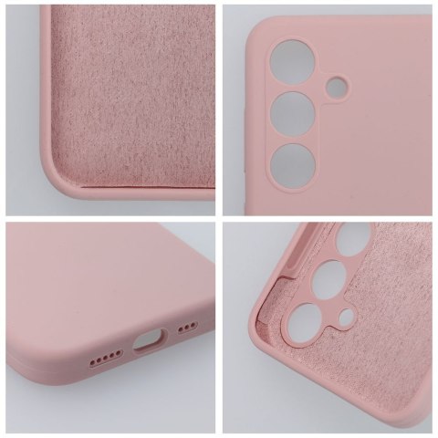 Etui na Honor 200 SMART Silicone 2mm (camera protection) pudrowy róż