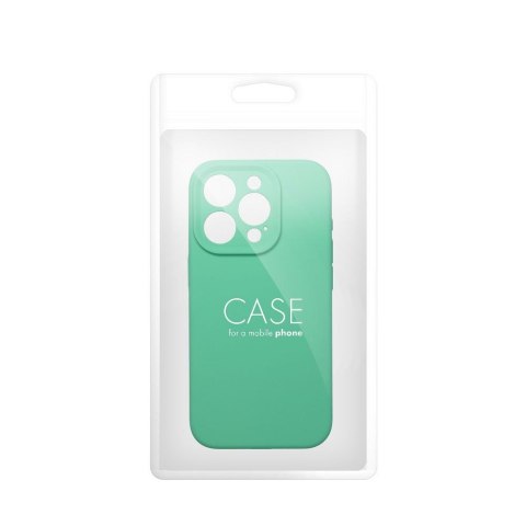 Etui na iPhone 17 AIR Silicone 2mm (camera protection) miętowe