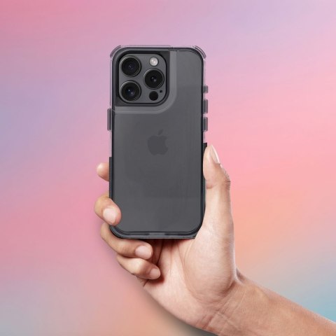 Etui na iPhone 12 Matrix Clear czarne