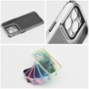 Etui na iPhone 12 Matrix Clear czarne