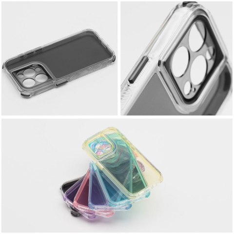 Etui na iPhone 12 Matrix Clear czarne