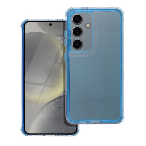 Etui na Samsung S26 PLUS Matrix Clear niebieskie