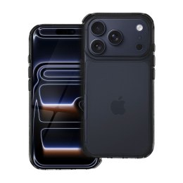 Etui na iPhone 17 Pro / 18 Pro (low camera edge) Matrix Clear czarne