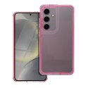 Etui na Xiaomi 15 Matrix Clear pudrowy róż