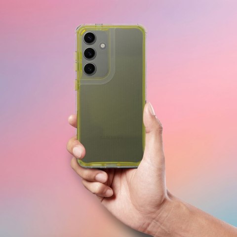 Etui na Xiaomi Redmi Note 14 PRO 5G / 14 PRO PLUS 5G Matrix Clear żółte