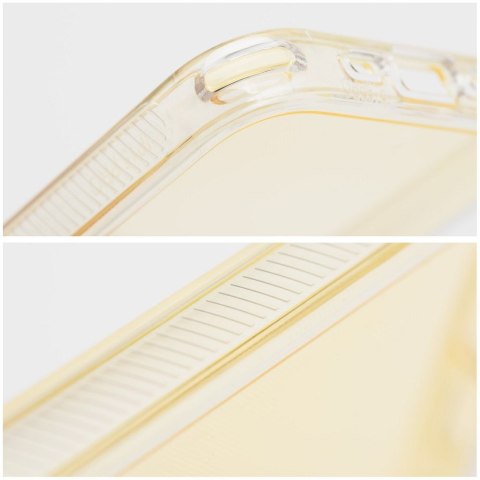 Etui na Xiaomi Redmi Note 14 PRO 5G / 14 PRO PLUS 5G Matrix Clear żółte