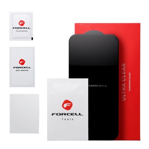 Szkło hartowane do Xiaomi Redmi NOTE 14 4G / Redmi NOTE 14 5G Forcell Ultra Clear Glass czarne