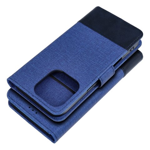 Etui z klapką na iPhone 16e (SE 4 2025) Gomma Book niebieskie