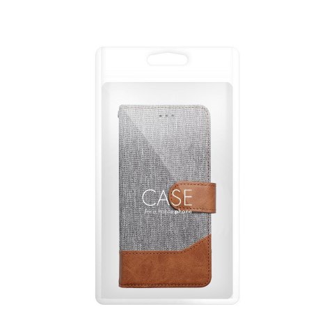 Etui z klapką na Xiaomi Redmi NOTE 14 5G Jeans Book szare