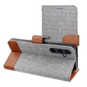 Etui z klapką na Xiaomi Redmi NOTE 14 PRO 4G Jeans Book szare
