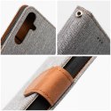 Etui z klapką na Xiaomi Redmi NOTE 14 PRO 4G Jeans Book szare