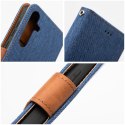 Etui z klapką na Samsung S25 Edge Jeans Book niebieskie