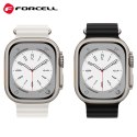 Pasek do Apple Watch Forcell F-Design FA12 dziurki silikon 38 / 40 / 41 mm czarny
