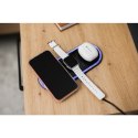 Pasek do Apple Watch Forcell F-Design FA12 dziurki silikon 38 / 40 / 41 mm czarny