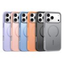 DUX DUCIS futerał YIND kompatybilny z MagSafe do IPHONE 17 PRO MAX (Open Ring) szary