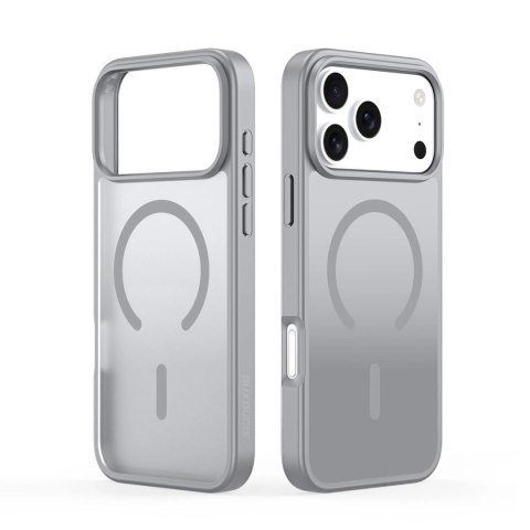 DUX DUCIS futerał YIND kompatybilny z MagSafe do IPHONE 17 PRO (Open Ring) szary