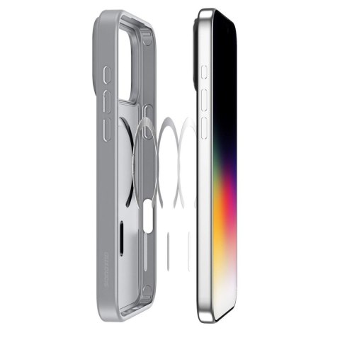 DUX DUCIS futerał YIND kompatybilny z MagSafe do IPHONE 17 PRO (Open Ring) szary