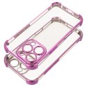 Etui na Samsung S25 PLUS Antishock Electro purpurowe