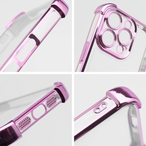 Etui na Samsung S25 PLUS Antishock Electro purpurowe