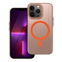 Futerał do iPhone 13 PRO Simply zgodny z MagSafe tytanowy pustynny