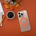Futerał do iPhone 13 PRO Simply zgodny z MagSafe tytanowy pustynny