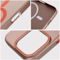Futerał do iPhone 13 PRO Simply zgodny z MagSafe tytanowy pustynny