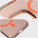 Futerał do iPhone 13 PRO Simply zgodny z MagSafe tytanowy pustynny
