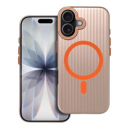 Futerał do iPhone 17 Simply zgodny z MagSafe tytanowy pustynny