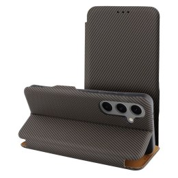 Etui z klapką na Xiaomi Redmi NOTE 14 5G Folio Side Magnet brązowe