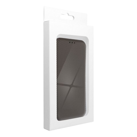 Etui z klapką na Samsung S25 PLUS Folio Side Magnet brązowe