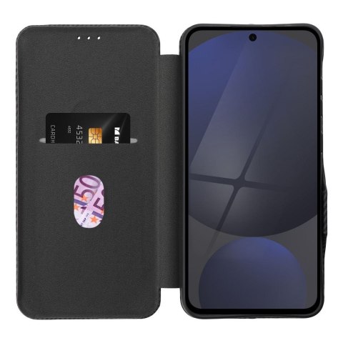 Etui z klapką na Samsung S25 PLUS Folio Side Magnet czarne