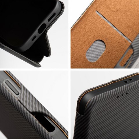 Etui z klapką na iPhone 16 PLUS Folio Side Magnet szare