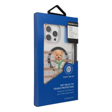 ZUCK BEAR futerał CALIFORNIA COOL MAG kompatybilny z MagSafe do IPHONE 16 Pro leisure wear