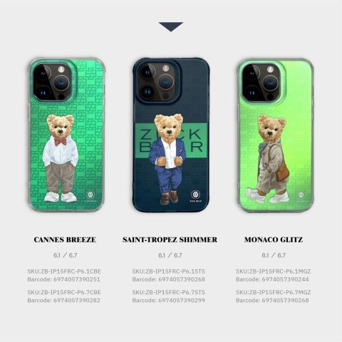ZUCK BEAR futerał FRENCH RIVIERA do IPHONE 15 Pro Max cannes breeze
