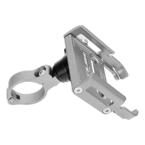 GUB uchwyt rowerowy na kierownicę P30 Aluminium srebrny