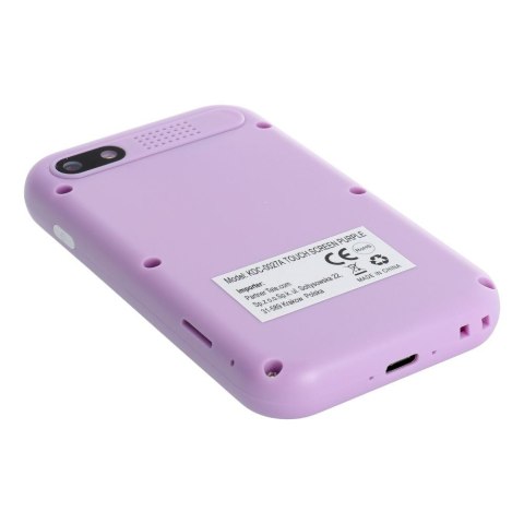 Konsola do gier dla dzieci z ekranem dotykowym 2,8" KDC-0027A fioletowy