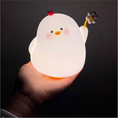 Lampka nocna Kurczak Art Deco dotykowy