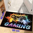 Mata ochronna pod krzesło wzór gamingowy 40 x 60 cm RC-K-1540