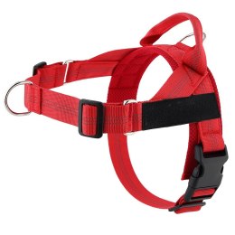 Szelki dla psa REFLECTIVE SILK rozmiar S czerwone