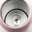 Butelka / bidon na wodę metal z uchwytem kompatybilnym z Magsafe 750ml różowy